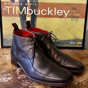 Jeffery West lace up boots